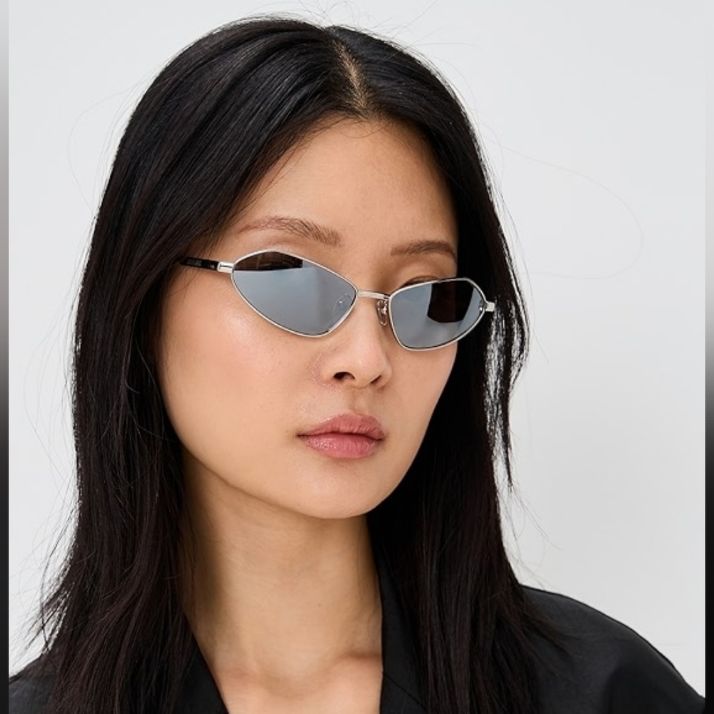 Jacquemus X Linda Farrow Bambino Angular Sunglasses